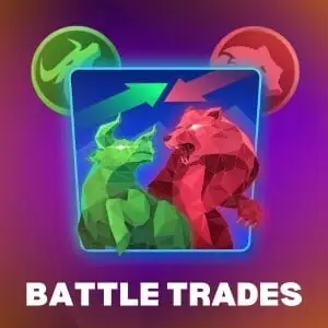 Battle Trades cryptocurrency trading game exclusief bij Bruno Casino